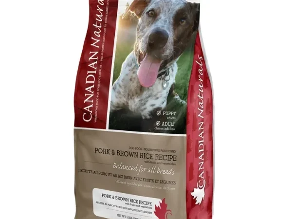 Canadian Naturals Pork and Brown Rice Recipe