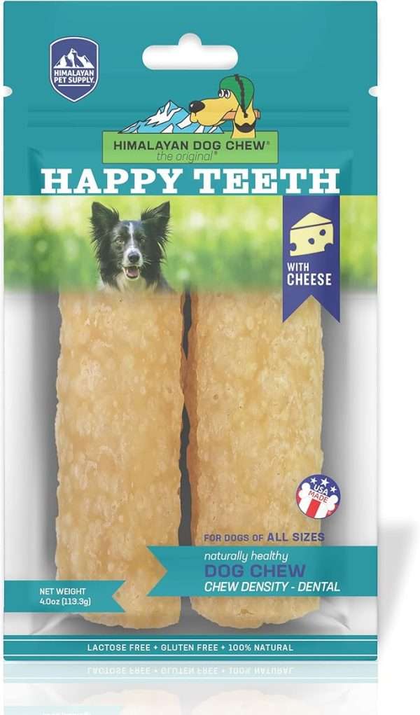Himalayan Dog Chew Happy Teeth - Cheese