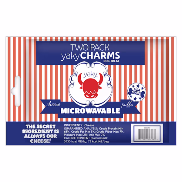 Himalayan YakyCharms Cheese Microwavable Popcorn for Dogs!