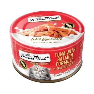 Fussie Cat Goat Milk Gravy Wet Food - Tuna with Salmon