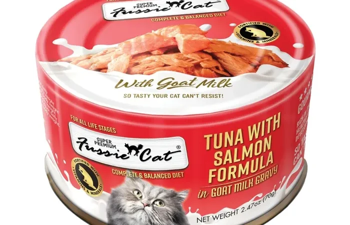 Fussie Cat Goat Milk Gravy Wet Food – Tuna with Salmon