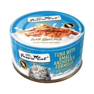 Fussie Cat Goat Milk Gravy Wet Food Tuna with Small Anchovies