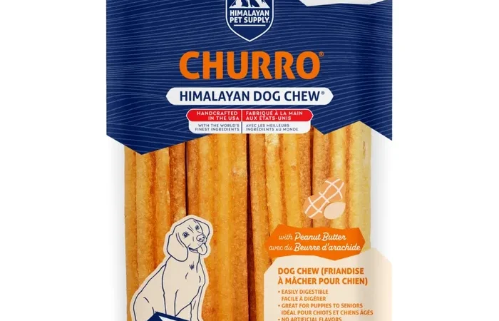 Himalayan Churro Soft Dog Chew – Peanut Butter Pack