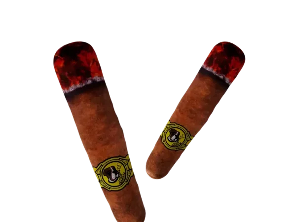 Cigar Shaped Squeaky Durable Chew Toy – Fun, Tough & Safe for All Dogs