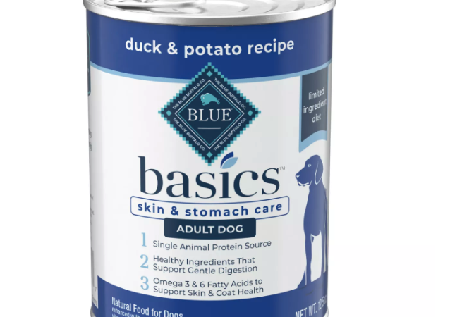 Blue Buffalo® Basics™ Skin & Stomach Care Adult Wet Dog Food – Duck & Potato, 12.5 oz