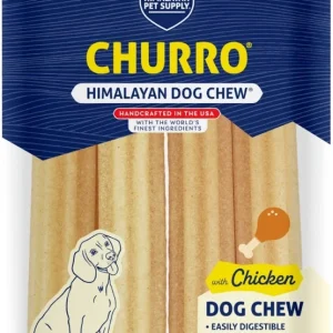 Himalayan Churro Soft Dog Chew - Chicken