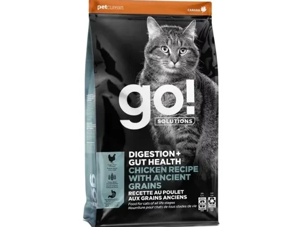 Go! Digestion & Gut Health Salmon With Grains Recipe for Cats 6lb