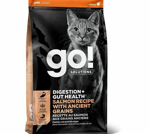 Go! Digestion & Gut Health Salmon With Grains Recipe for Cats