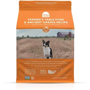 Open Farm Farmer's Table Pork & Ancient Grains Dry Dog Food