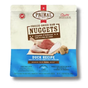 Primal Canine Freeze-Dried Raw Nuggets - Duck Recipe