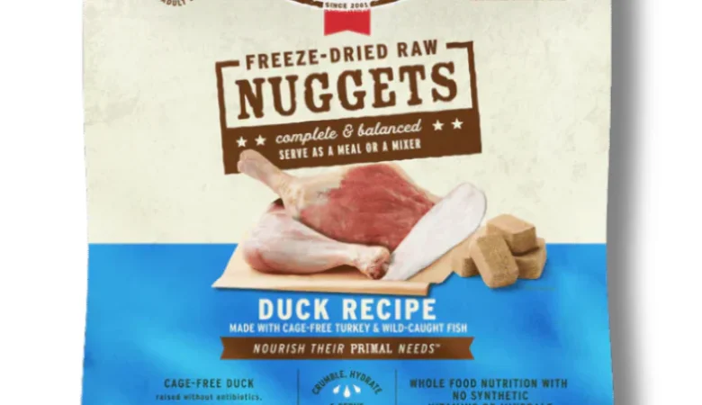 Primal Canine Freeze-Dried Raw Nuggets – Duck Recipe