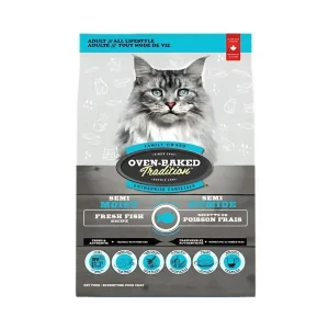 Oven-Baked Tradition Semi-Moist Food for Adult Cats - Fish, 3lb