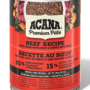 Acana Premium Pate Wet Dog Food - Beef Recipe 363g/12.8oz