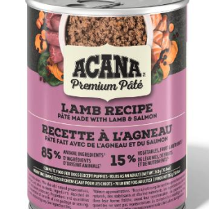 ACANA Premium Pate Lamb Recipe Dog Food 363g/12.8oz