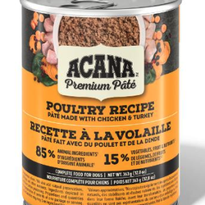 ACANA Premium Pate Poultry Recipe Dog Food 363g/12.8oz