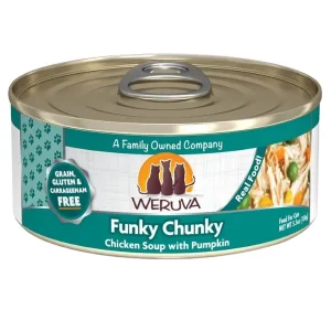 Weruva Funky Chunky Chicken Soup Canned Cat Food