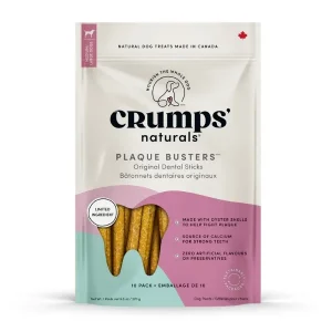 Crumps' Natural Plaque Busters Original Dental Sticks