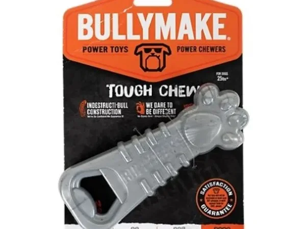 Bullymake Tough Chew Dog Toy – Paw Opener with Chicken Flavour