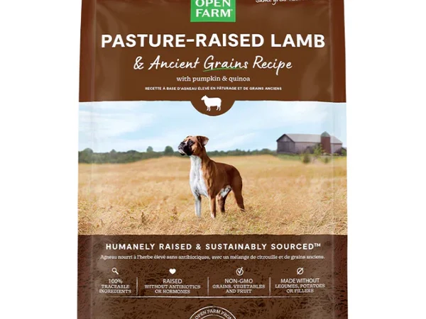 Pasture-Raised Lamb & Ancient Grains Dog Kibble