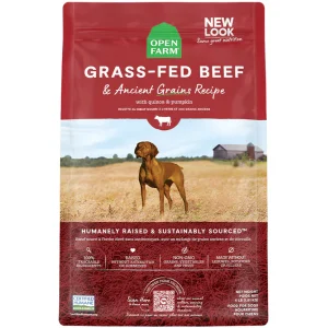 Grass-Fed Beef & Ancient Grains Dog Kibble