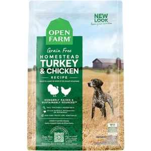 Open Farm Homestead Turkey & Chicken Grain-Free Dog Kibble