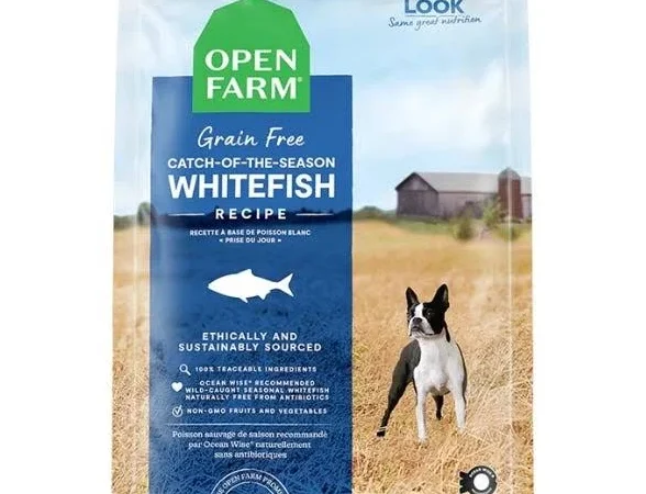 Open Farm Grain Free Catch of the Season Whitefish Recipe