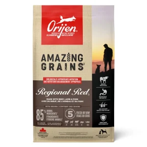Orijen Amazing Grains Dry Dog Food - Regional Red