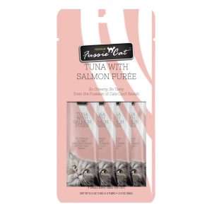 Fussie Cat Tuna with Salmon Purée 4 count
