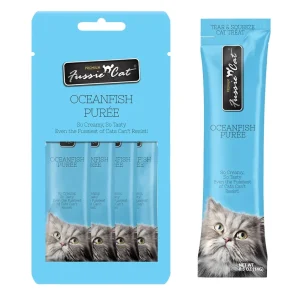 Fussie Cat Oceanfish Purée 4 count