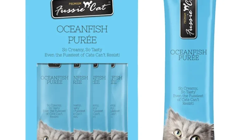 Fussie Cat Oceanfish Purée 4 count