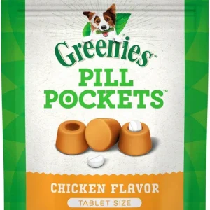 Greenies Pill Pockets - Chicken Flavor Tablet Size 90g