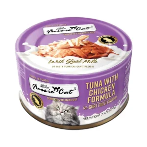 Fussie Cat Goat Milk Gravy Wet Food - Tuna with Chicken 2.47oz