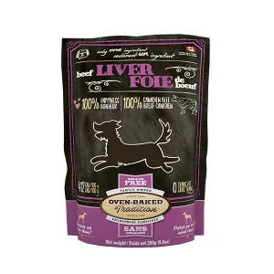 Oven-Baked Tradition All Natural Grain-Free Dog Treats - Beef Liver