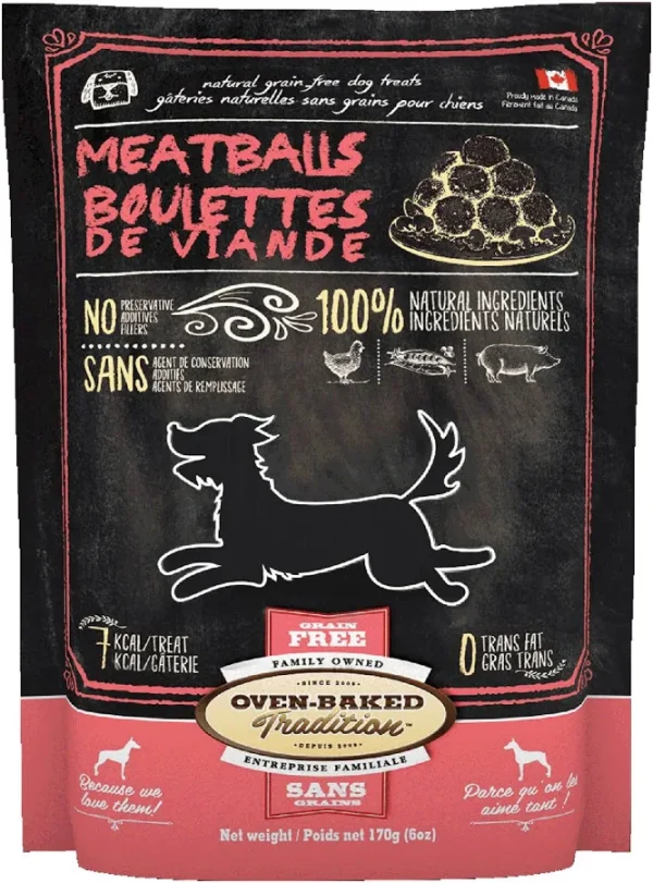 Oven-Baked Tradition Turkey & Hemp Dog Treats 6 oz
