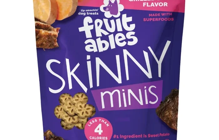 Fruitables Skinny Minis Dog Treats – Grilled Bison Flavour