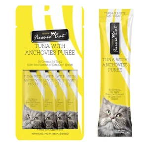 Fussie Cat Tuna with Anchovies Purée 4 count