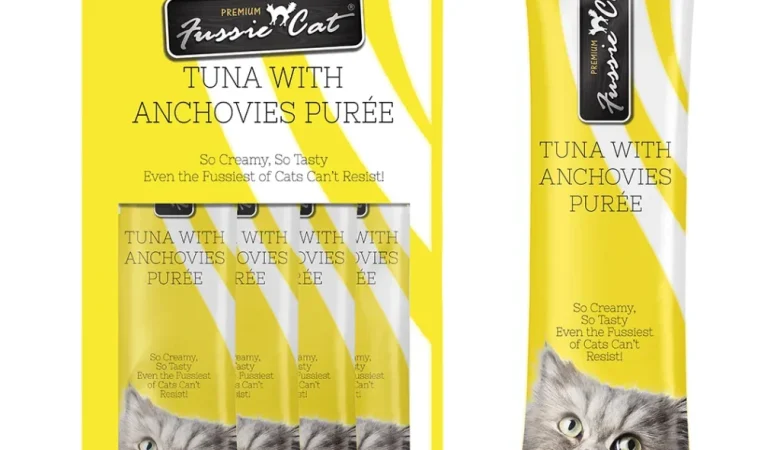 Fussie Cat Tuna with Anchovies Purée 4 count