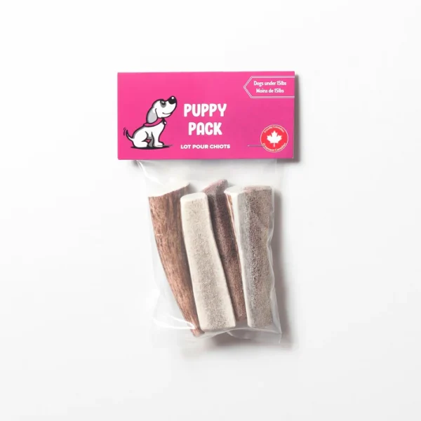 Antler BonesPuppy Pack (Under 15lb)