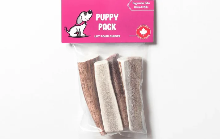 Antler BonesPuppy Pack (Under 15lb)