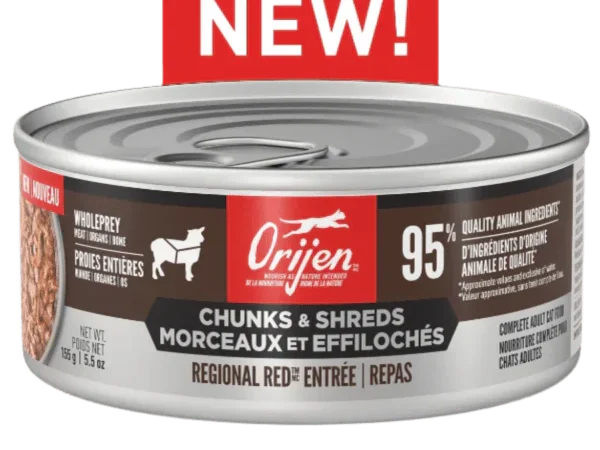 Orijen Wet Cat Chunks + Shreds Regional Red