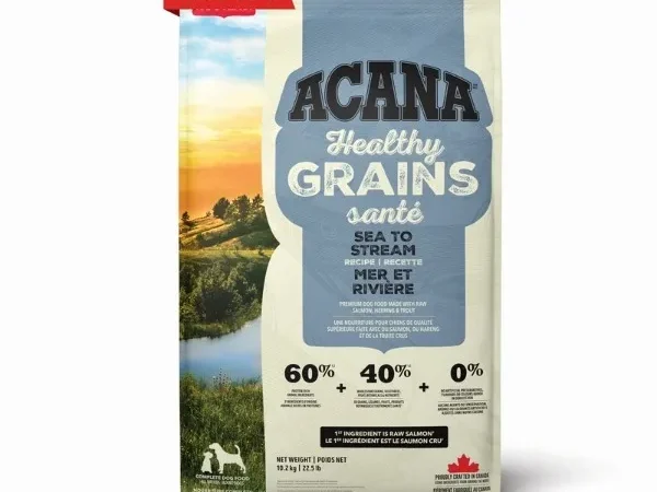 Acana Healthy Grains Dry Dog Food – Sea to Stream Recipe 22LB