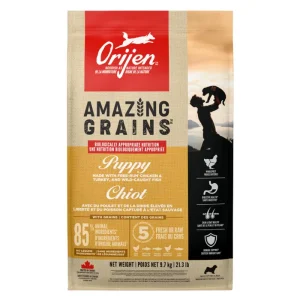 Orijen Amazing Grains Dry Dog Food - Puppy, 21.3lb