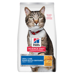 Hills Science Diet Adult Oral Care Chicken & Brown Rice Recipe Cat Food