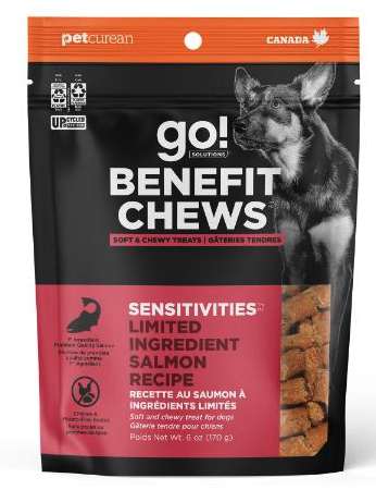 Go! Solutions Benefit Chews Sensitivities Limited Ingredient Salmon Recipe