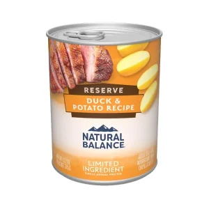 Natural Balance Limited Ingredient Reserve Wet Dog Food - Duck & Potato Recipe 375g
