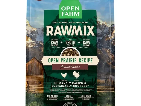 Open Farm Open Prairie Ancient Grains RawMix for Dogs