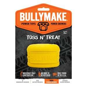 Bullymake Toss N'Treat Dog Toy - Burger