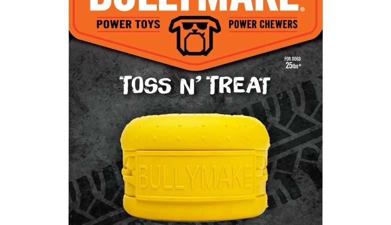Bullymake Toss N’Treat Dog Toy – Burger