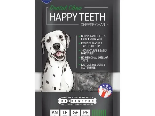 Himalayan Dog Chew Happy Teeth – Cheese-Char