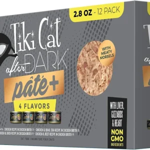 Tiki Cat After Dark Pate+ Cat Food - Variety Pack